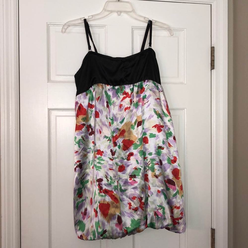 Print Bubble Dress